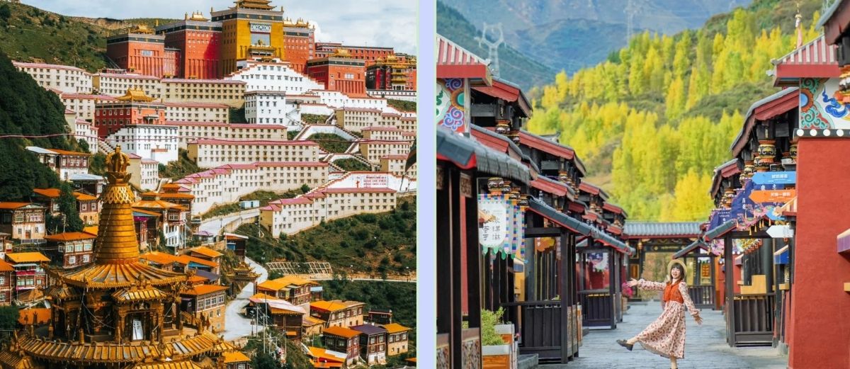 Các bản làng dân tộc Tạng