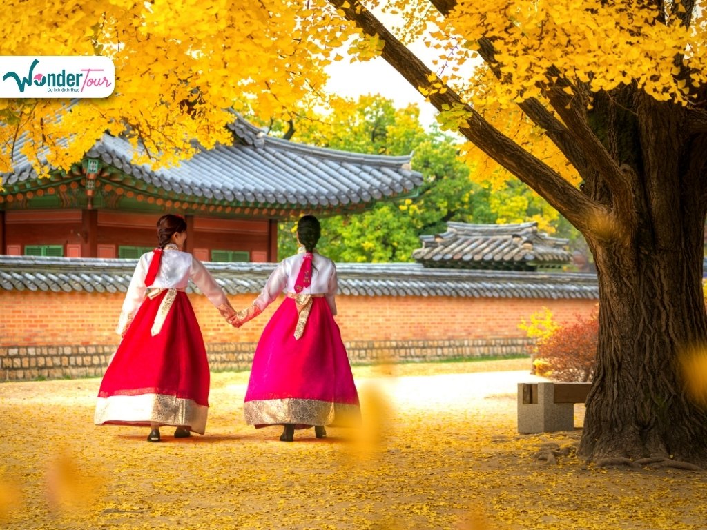 Cung điện Gyeongbokgung là một trong năm cung điện của triều đại Joseon 