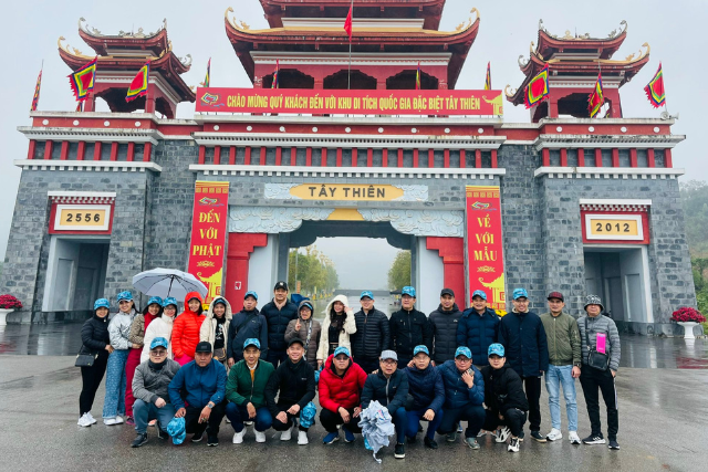 Công ty BIC & MSC cảm ơn WonderTour về chuyến du xuân chùa Tây Thiên - Tam Đảo đầy ý nghĩa